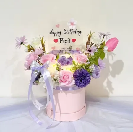 Bloom Box Akrilik Ucapan Ulang Tahun Aceh Tengah